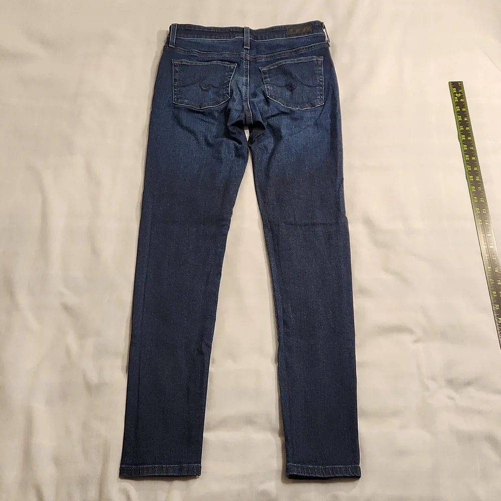Adriano Goldschmied Jeans The Farrah High Rise Skinny Women's 27 blue denim‎